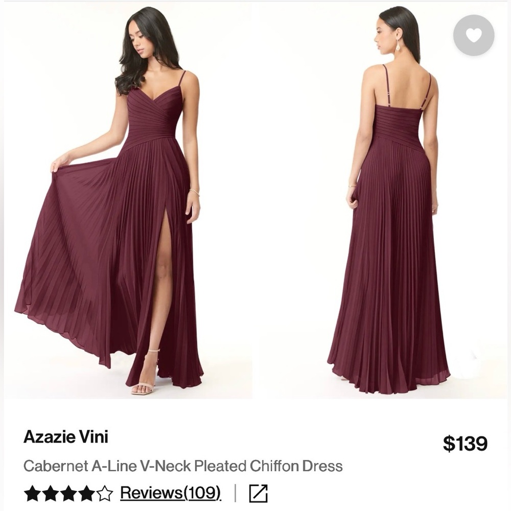 Azazie Vini Bridesmaid Dress - Picture 2 of 6